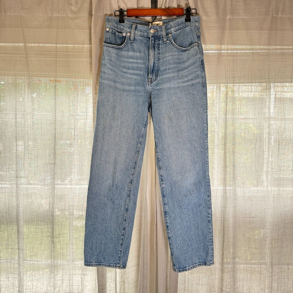 Madewell Perfect Vintage Straight Jean - Size 28 (Highrise)